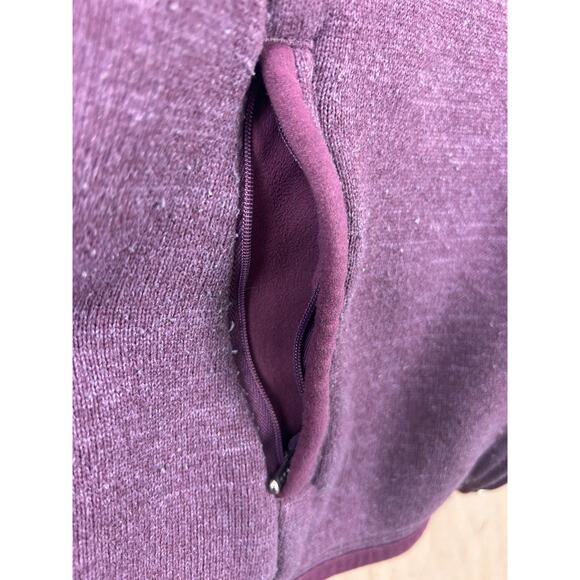 Patagonia Women’s Purple Full Zip Fleece Jacket Size M Outdoor Casual - Picture 5 of 9